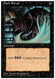Dark Ritual - Fourth Edition (Common)