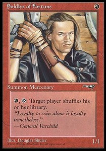 Soldier of Fortune - Alliances (Uncommon)