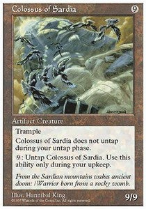 Colossus of Sardia - Fifth Edition (Rare)