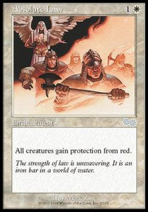 Absolute Law⁣ - Urza's Saga⁣ (Uncommon)⁣ [2]