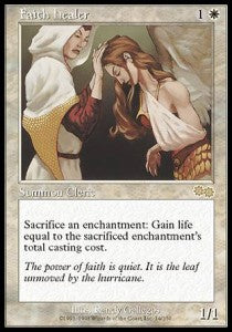Faith Healer⁣ - Urza's Saga⁣ (Rare)⁣ [14]