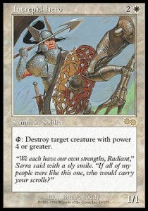 Intrepid Hero⁣ - Urza's Saga⁣ (Rare)⁣ [19]