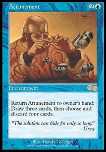 Attunement⁣ - Urza's Saga⁣ (Rare)⁣ [61]