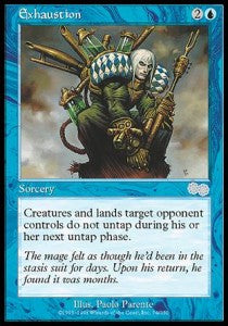 Exhaustion⁣ - Urza's Saga⁣ (Uncommon)⁣ [74]