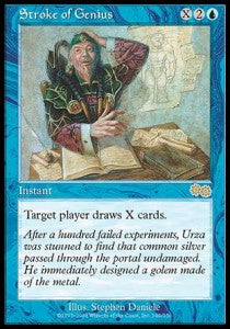 Stroke of Genius⁣ - Urza's Saga⁣ (Rare)⁣ [100]