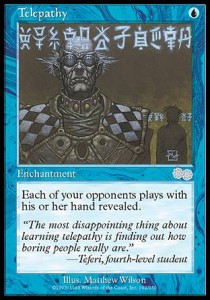Telepathy⁣ - Urza's Saga⁣ (Uncommon)⁣ [102]