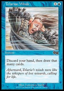Tolarian Winds⁣ - Urza's Saga⁣ (Common)⁣ [104]