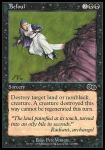 Befoul⁣ - Urza's Saga⁣ (Common)⁣ [116]