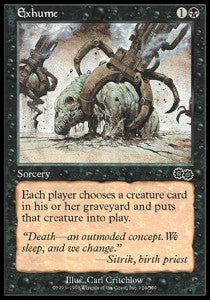 Exhume⁣ - Urza's Saga⁣ (Common)⁣ [134]