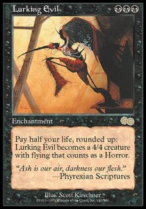 Lurking Evil⁣ - Urza's Saga⁣ (Rare)⁣ [140]