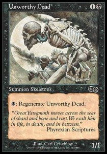 Unworthy Dead⁣ - Urza's Saga⁣ (Common)⁣ [163]