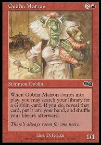 Goblin Matron⁣ - Urza's Saga⁣ (Common)⁣ [191]