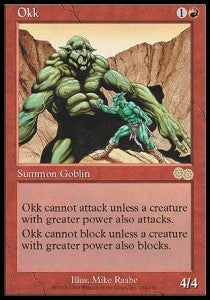 Okk⁣ - Urza's Saga⁣ (Rare)⁣ [204]