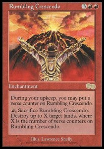 Rumbling Crescendo⁣ - Urza's Saga⁣ (Rare)⁣ [210]
