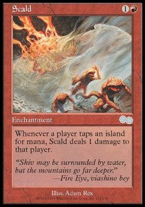 Scald⁣ - Urza's Saga⁣ (Uncommon)⁣ [211]