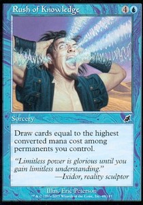 Rush of Knowledge⁣ - Scourge⁣ (Common)⁣ [49]