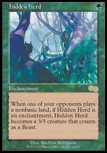 Hidden Herd⁣ - Urza's Saga⁣ (Rare)⁣ [262]