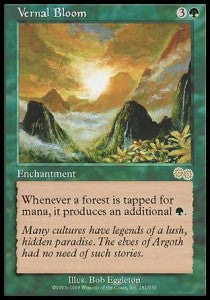Vernal Bloom⁣ - Urza's Saga⁣ (Rare)⁣ [281]