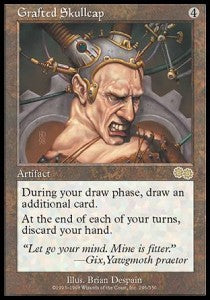 Grafted Skullcap⁣ - Urza's Saga⁣ (Rare)⁣ [296]