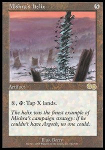 Mishra's Helix⁣ - Urza's Saga⁣ (Rare)⁣ [302]