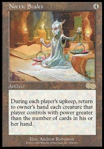Noetic Scales⁣ - Urza's Saga⁣ (Rare)⁣ [304]