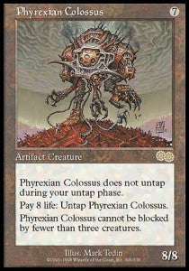 Phyrexian Colossus⁣ - Urza's Saga⁣ (Rare)⁣ [305]
