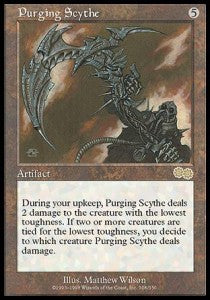Purging Scythe⁣ - Urza's Saga⁣ (Rare)⁣ [308]
