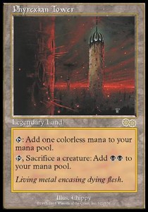 Phyrexian Tower⁣ - Urza's Saga⁣ (Rare)⁣ [322]