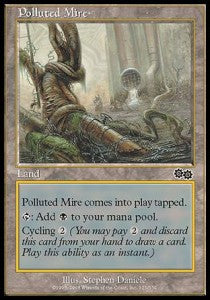 Polluted Mire⁣ - Urza's Saga⁣ (Common)⁣ [323]