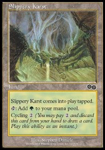 Slippery Karst⁣ - Urza's Saga⁣ (Common)⁣ [327]