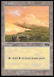Plains (V.3)⁣ - Urza's Saga⁣ (Land)⁣ [333]