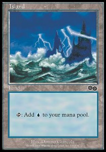 Island (V.1)⁣ - Urza's Saga⁣ (Land)⁣ [335]