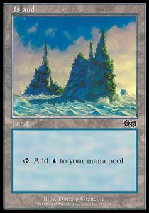 Island (V.3)⁣ - Urza's Saga⁣ (Land)⁣ [337]