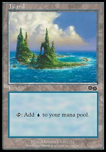 Island (V.4)⁣ - Urza's Saga⁣ (Land)⁣ [338]
