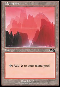 Mountain (V.1)⁣ - Urza's Saga⁣ (Land)⁣ [343]