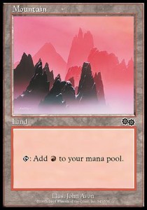 Mountain (V.3)⁣ - Urza's Saga⁣ (Land)⁣ [345]
