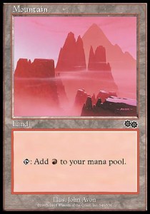Mountain (V.4)⁣ - Urza's Saga⁣ (Land)⁣ [346]