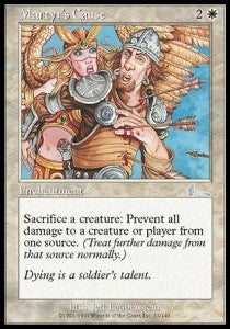 Martyr's Cause⁣ - Urza's Legacy⁣ (Uncommon)⁣ [13]