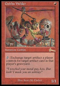 Goblin Welder⁣ - Urza's Legacy⁣ (Rare)⁣ [80]