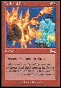 Rack and Ruin⁣ - Urza's Legacy⁣ (Uncommon)⁣ [89]