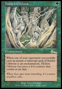 Hidden Gibbons⁣ - Urza's Legacy⁣ (Rare)⁣ [104]