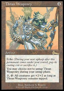Thran Weaponry⁣ - Urza's Legacy⁣ (Rare)⁣ [135]