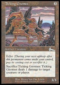 Ticking Gnomes⁣ - Urza's Legacy⁣ (Uncommon)⁣ [136]