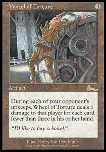 Wheel of Torture⁣ - Urza's Legacy⁣ (Rare)⁣ [138]