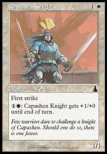 Capashen Knight⁣ - Urza's Destiny⁣ (Common)⁣ [3]