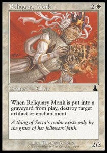 Reliquary Monk⁣ - Urza's Destiny⁣ (Common)⁣ [14]