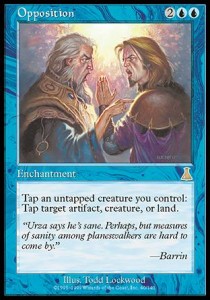 Opposition⁣ - Urza's Destiny⁣ (Rare)⁣ [40]
