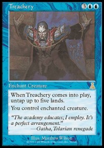 Treachery⁣ - Urza's Destiny⁣ (Rare)⁣ [50]