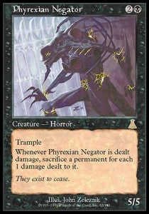 Phyrexian Negator⁣ - Urza's Destiny⁣ (Rare)⁣ [65]