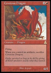 Covetous Dragon⁣ - Urza's Destiny⁣ (Rare)⁣ [80]